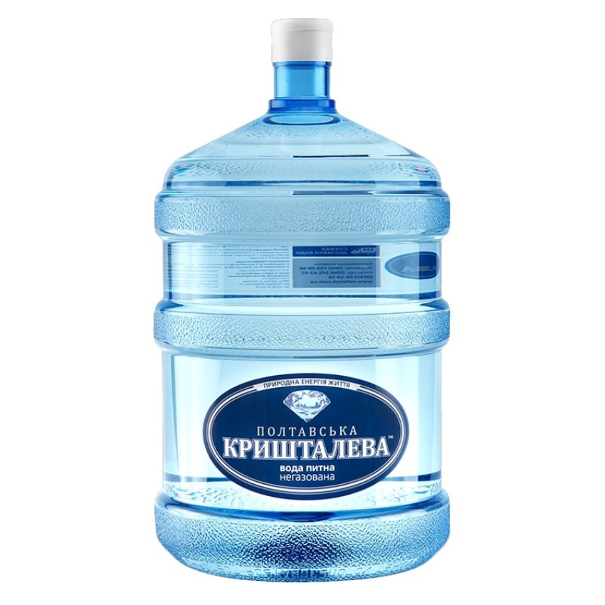 Полтавська Кришталева™ Вода питьевая, 18,9 л