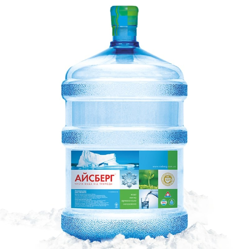 Вода «АЙСБЕРГ» Вода питьевая, 18,9 л